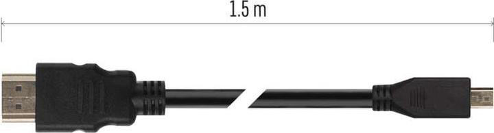 Immagine prodotto Emos Cavo HDMI ad alta velocità 2.0 spina A - spina D 1,5 m (1.50 m, HDMI)