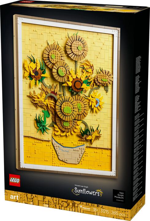 Immagine prodotto LEGO Vincent van Gogh - Girasoli (31215, LEGO DC, Set LEGO rari)