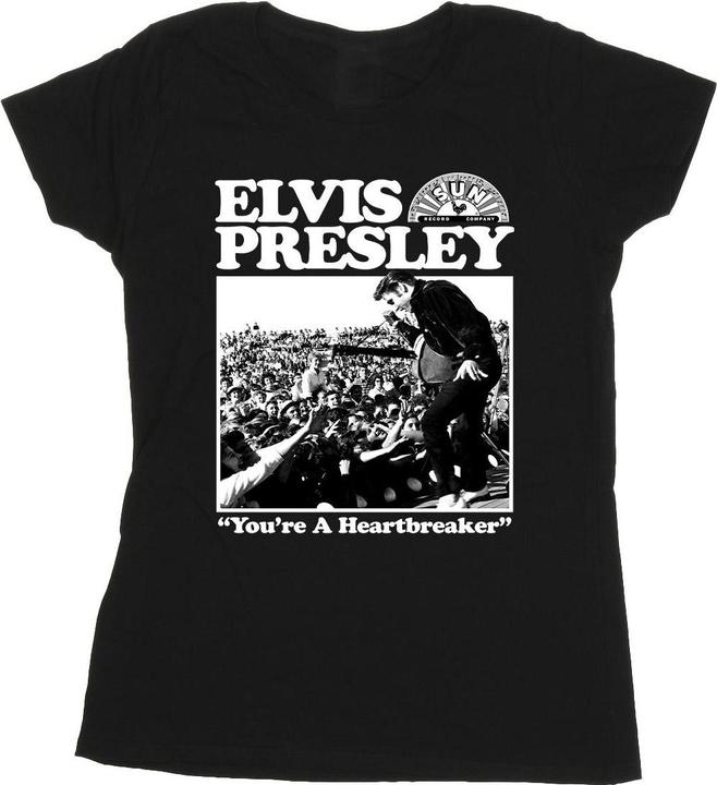 Actual product image Elvis Womens/Ladies A Heartbreaker Cotton T-Shirt (S)