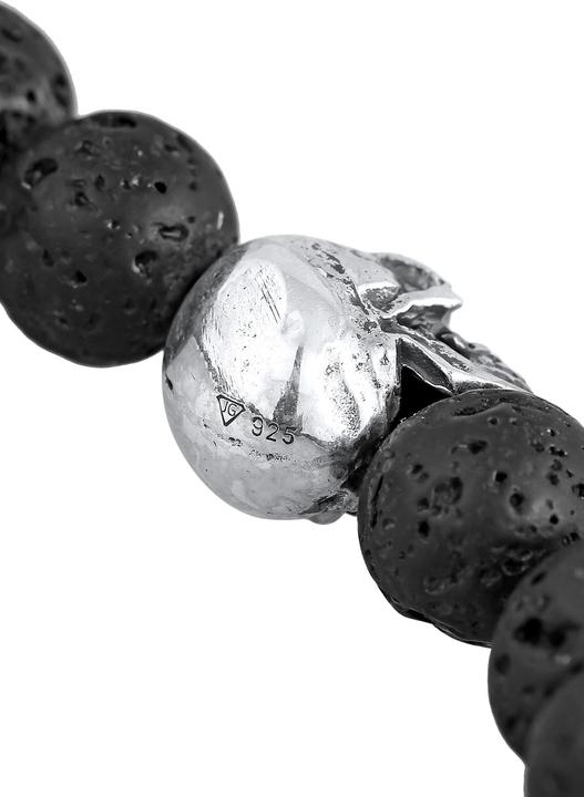 Actual product image Kuzzoi Pearl, Skull (23 cm, Lava, Plastic, 925 sterling silver)