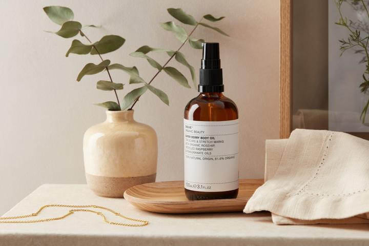 Immagine prodotto Evolve Bellezza Super Berry Olio naturale per il corpo per cicatrici e smagliature 100ml (Olio corpo, 100 ml)