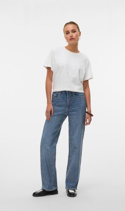 Image du produit Vero Moda VMTESSA Hohe Taille Weiter Beinschnitt Jeans Weit geschnitten (W28/L32)