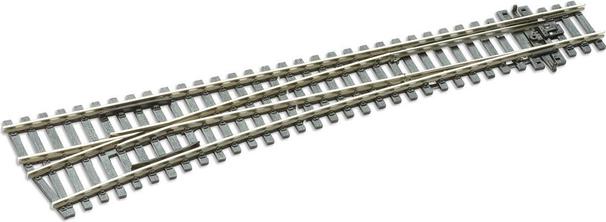 Actual product image Peco Spur H0 12° Weiche links, grosser Radius: 1524 mm