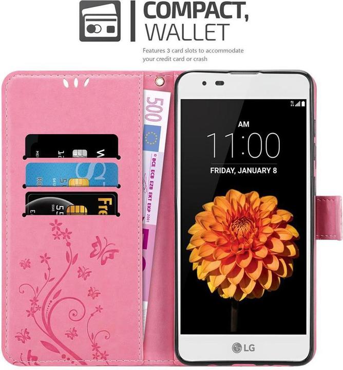Image du produit Cadorabo Couverture du livre de fleurs (LG K7)