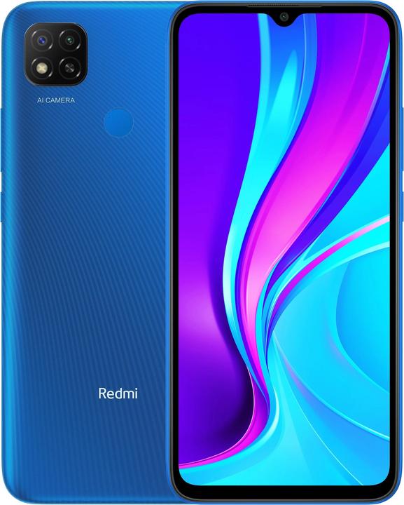 Produktbild Xiaomi Redmi 9C (32 GB, Twilight Blue, 6.53", Dual SIM, 13 Mpx, 4G)