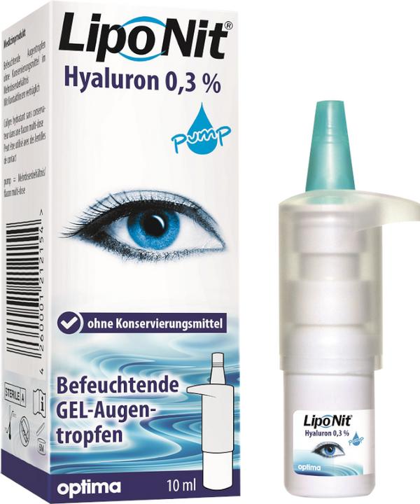 Produktbild Lipo Nit LipoNit Augentropfen GEL 0.3% (10 ml, Lipo Nit Augentropfen Gel 0.3%)