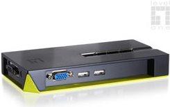 Produktbild LevelOne KVM-0422: 4Port Kabel-KVM-Switch