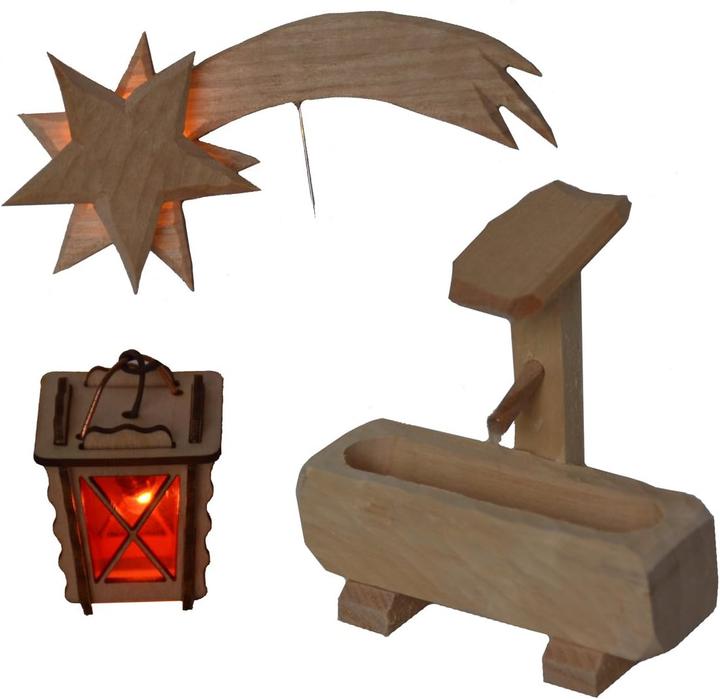 Produktbild Alfred Kolbe Krippen Weihnachtskrippen-Zubehör-Set AM 9