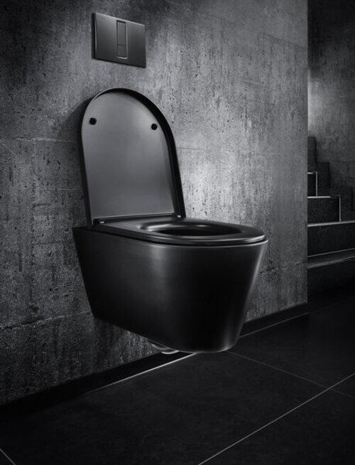 Immagine prodotto ROCA LAUFEN Kartell WC sospeso, scarico basso, con Silent Flush senza bordo, 545x370x355 mm