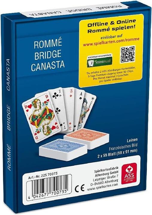Produktbild ASS Altenburg Rommé - Canasta - Bridge (Deutsch, Französisch, Italienisch)