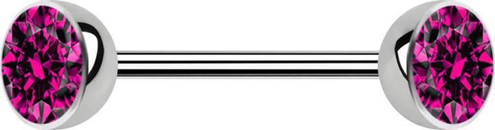 Produktbild Star Piercing Flared Tunnel schwarz (Silikon)