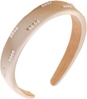 Image du produit Ecarla Hair Band With Pearls Crème