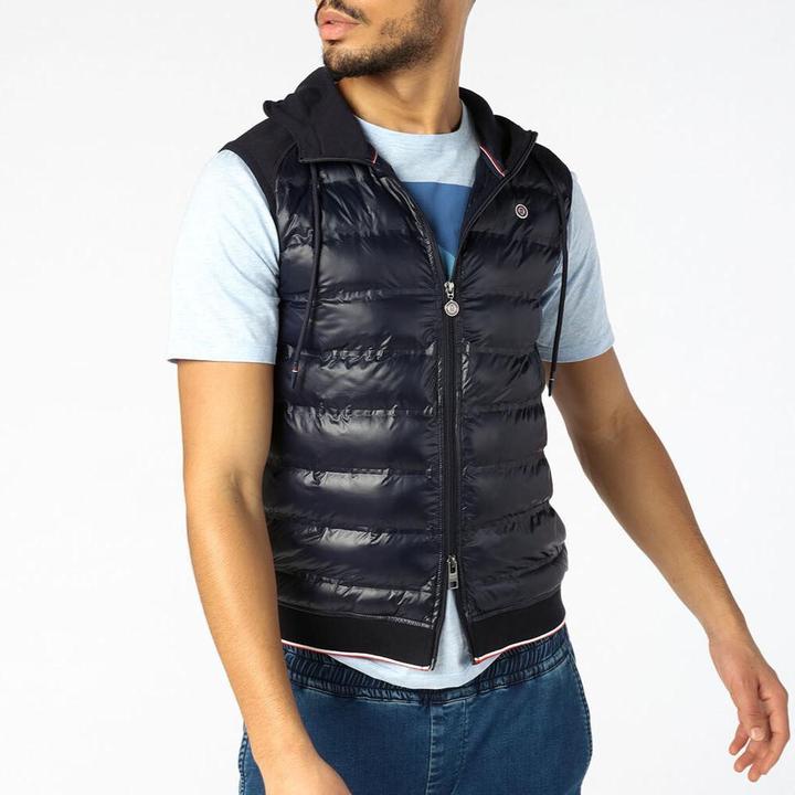 Produktbild Serge Blanco ärmelloe daunenjacke erge blanco (S)
