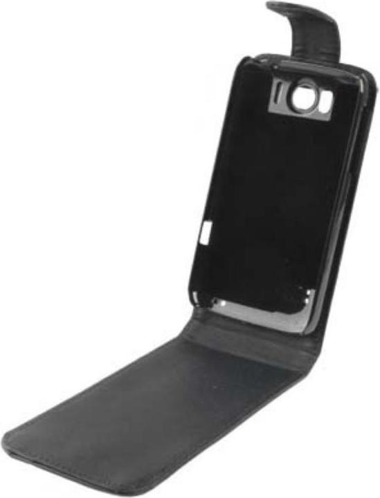 Produktbild König Design Schutzhülle Flip Tasche für Handy HTC Sensation XL G21 X315e (HTC Sensation XL)
