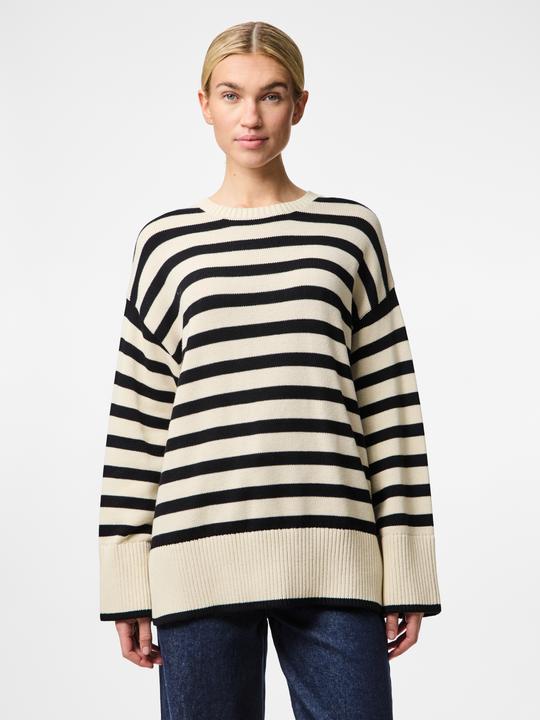 Produktbild Pieces Pcava Ls O-Neck Slit Knit Noos (XXL)