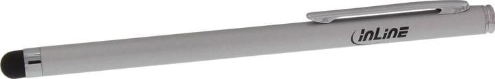 Actual product image InLine Stylus Pen for Touchscreens of Smartphone and Tablet silver