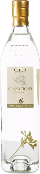 Produktbild Etter Grappa Ticino Merlot con Erba Ruta (1 x 35 cl)