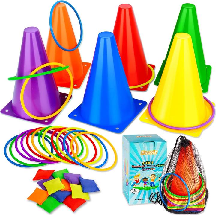 Produktbild Eocolz 3-in-1 Karnevals-Spiele-Set