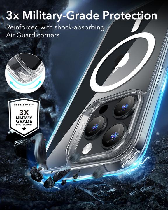 Actual product image ESR Classic Hybrid HaloLock Case (Apple iPhone 16 Pro Max)