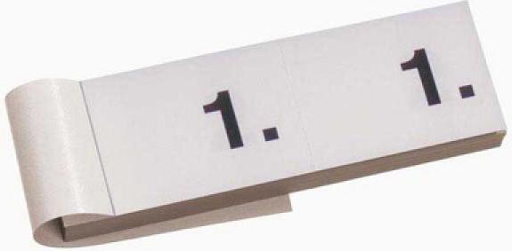 Image du produit Simplex Bloc vestiaire n° 1-100 (100 x)