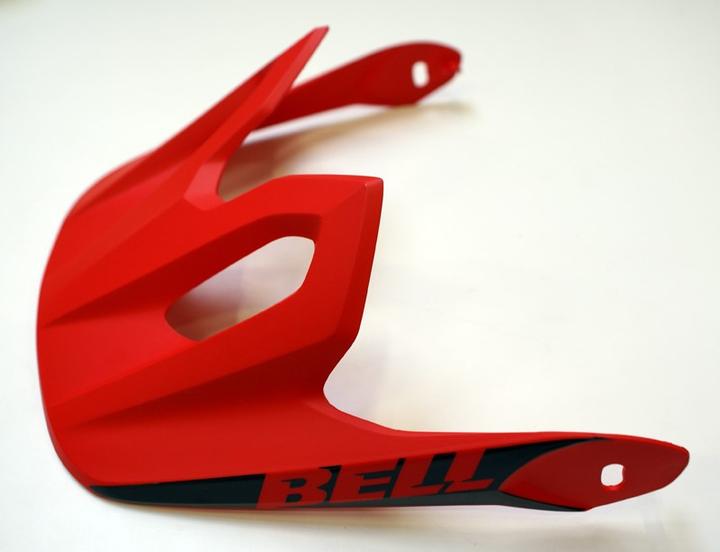 Produktbild Bell Daszek Super DH Crimson Black R. L (58-62 cm) 2018 (62 cm)