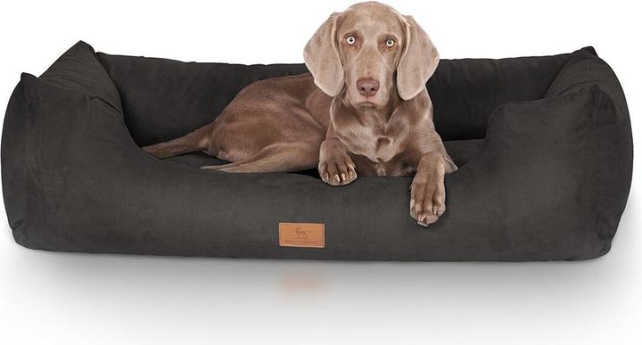 Immagine prodotto Knuffelwuff Letto per cani Dreamline Velour XXXL, 155 x 105 cm, nero (Cane)