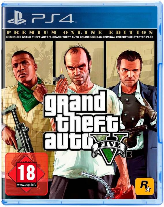 Image du produit Rockstar GTA 5 (PS4, Multilingue)