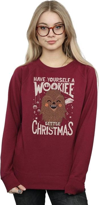 Immagine prodotto Star Wars Wookiee Little Christmas Felpa Donna (L)