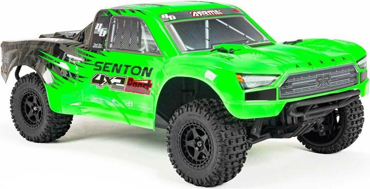 Actual product image Arrma Short Course Truck Senton 4x2 Boost Mega, Green RTR, 1:10 (RTR Ready-to-Run)