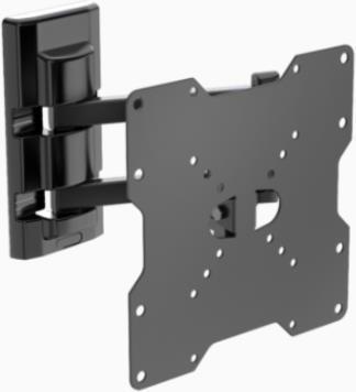 Actual product image Meliconi FLATSTYLE FDR200 114.3 cm (45') Black (Wall, 45", 25 kg)