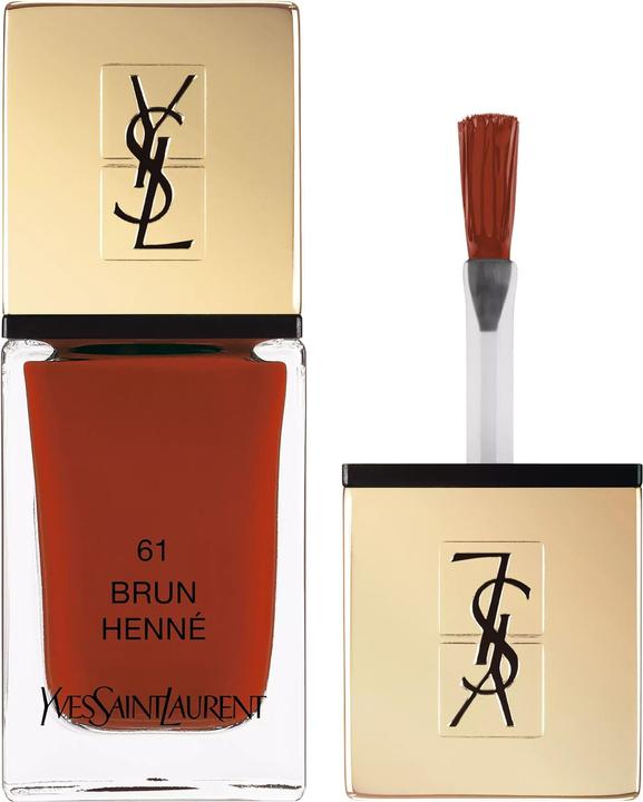 Image du produit Yves Saint Laurent La Laque Couture - Brun Henné 61 (Marron, Rouge, Vernis couleur)