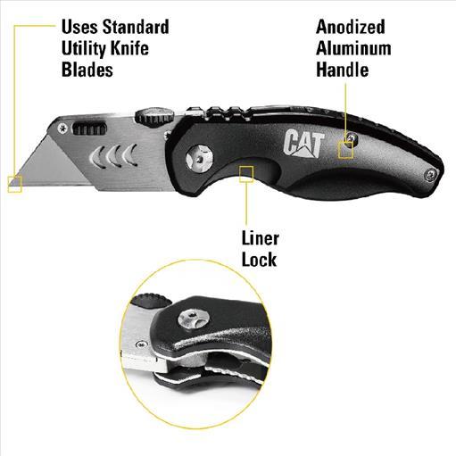 Actual product image Cat Folding knife universal (Cutters)