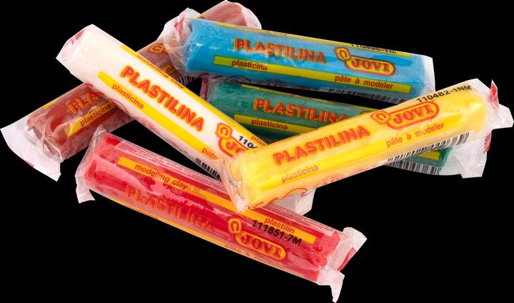 Produktbild Jovi Knete PLASTILINA farbsortiert, 6 Farben je 15,0 g