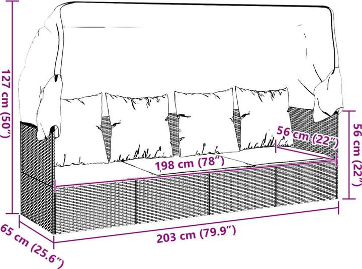 Produktbild VidaXL Alike (58 cm)