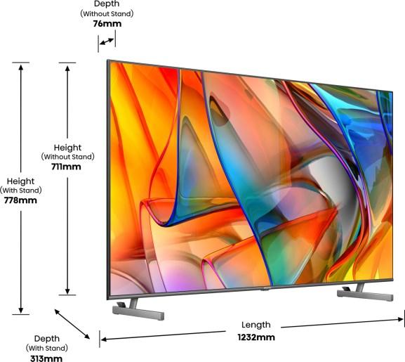 Immagine prodotto Hisense 55U6KQ (55", U7QF, QLED, UHD, 2023)