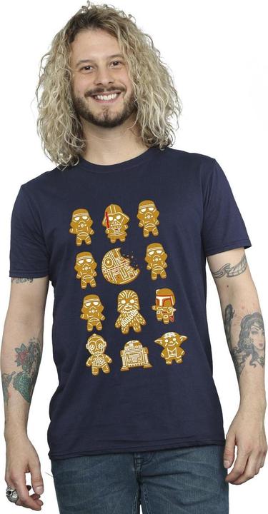 Actual product image Star Wars Mens Episode IV: A New Hope 12 Gingerbread T-Shirt (3XL)