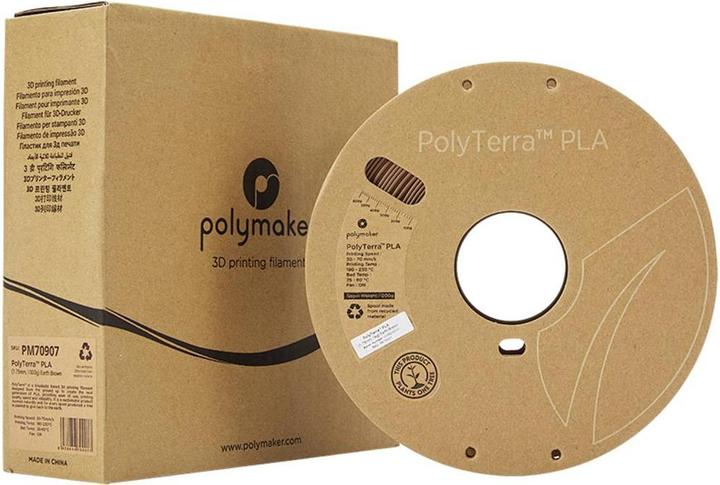 Produktbild Polymaker PolyTerra (PLA, 1.75 mm, 1000 g, Braun)