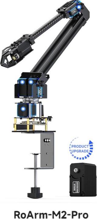 Immagine prodotto WaveShare ESP32 4-DOF Roboterarm-Kit RoArm-M2-Pro mit Hochdrehmoment Serial Bus Servos