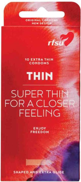 Immagine prodotto rfsu Thin" (Super sottile per una sensazione più intima) 10 preservativi extra sottili per una (10 pz.)