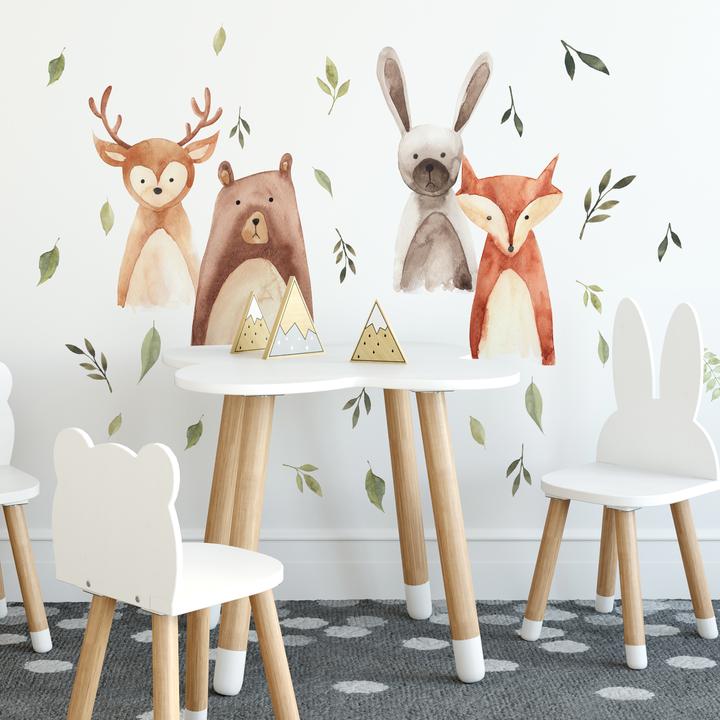 Actual product image Roommates RM - Watercolour Forest Dweller (23 x 37 cm)