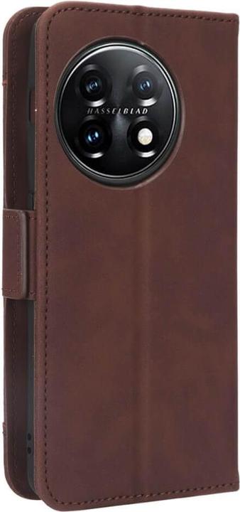 Produktbild Cover-Discount One Plus 11 - Etui mit vielen Kartenfächer braun (OnePlus 11)