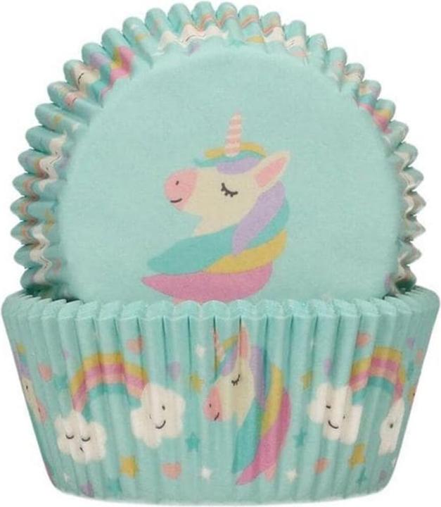 Immagine prodotto FunCakes Scatole per cupcake - Unicorno (48 pezzi) (5 cm)