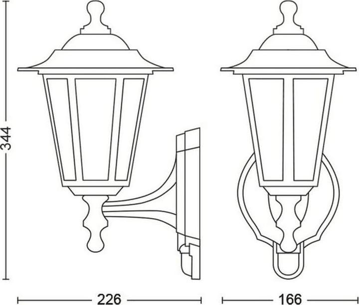 Produktbild Philips Peking (3275 lm, E27, IP44)