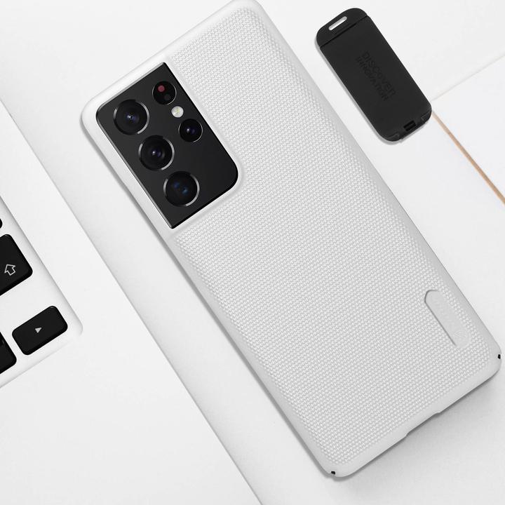 Actual product image Nillkin Super Frosted Shield Series (Samsung Galaxy S21 Ultra)
