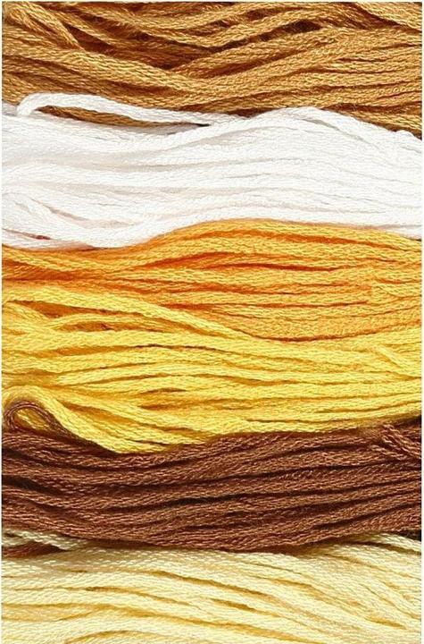Image du produit Creativ Company Fil de broderie coton or (8 m)