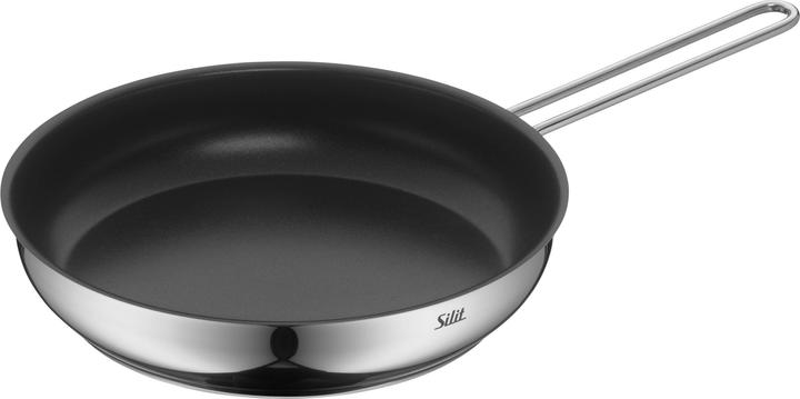 Actual product image Silit Saucepan Alicante 20 cm 24 cm 16 cm 28 cm (28 cm, Pot, Stainless steel)