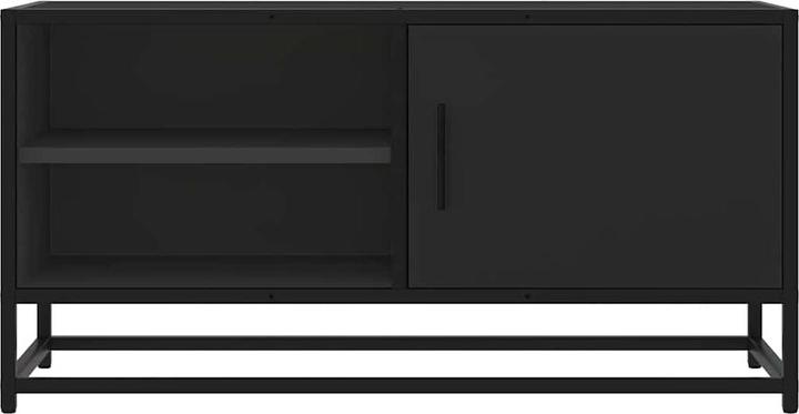 Productafbeelding VidaXL TV-meubel Lowboard TV-meubel TV-tafel Houtmateriaal Metaal (80 x 34,5 x 40 cm)
