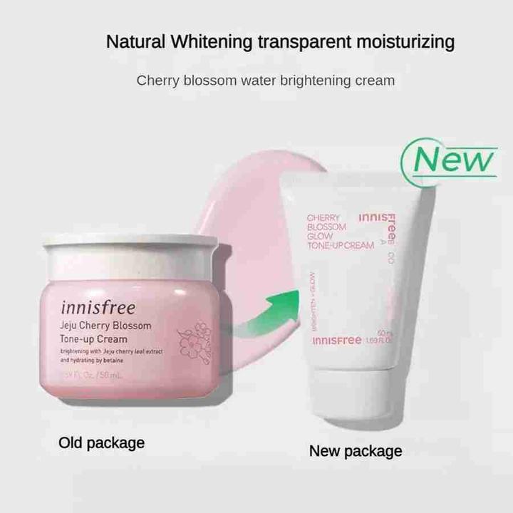 Produktbild Innisfree - Cherry Blossom Glow Tone-Up Cream 50mL (50 ml, 24h Creme)
