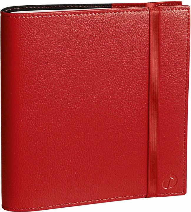 Agenda Time&Life Med. ML 2024 540130Q 1W/2S, rot 16x16cm (16 x 16 cm, Deutsch)