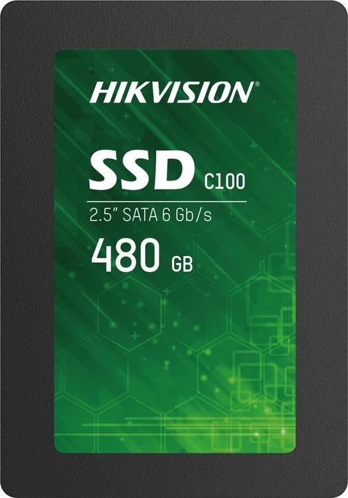 Actual product image Hikvision HS-SSD-C100/480G - 480 GB - 2.5" - 550 MB/s - 6 Gbit/s (480 GB, 2.5")